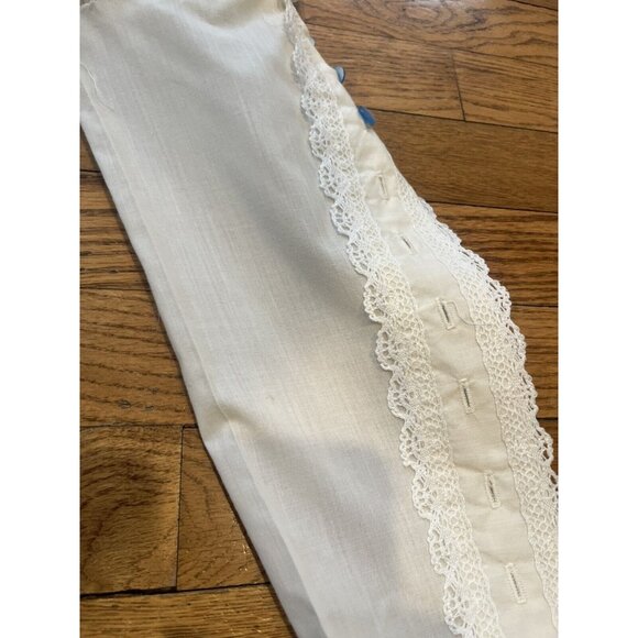 Vintage Gunne Sax Jessica By Jessica San Francisco 1970’s Size 9 White Frilly - Picture 8 of 16